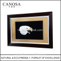 CANOSA shell hand engarving 3D eagle hoofd muur fotolijst